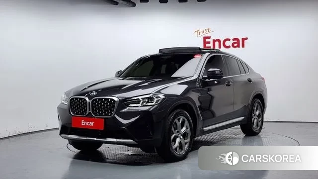 BMW X4 (G02) 2022 Серый из Кореи