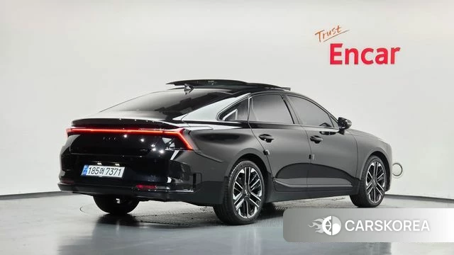Kia The New K8 Hybrid 2024 Черный из Кореи