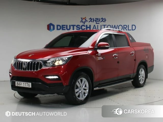 Ssangyong Rexton Sports Cannes 2020 Красный из Кореи
