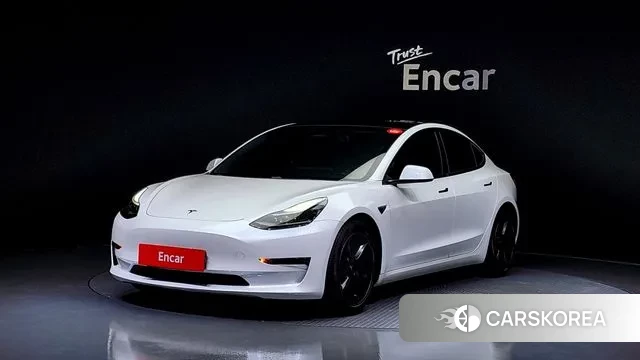 Tesla Model 3 2021 Белый из Кореи