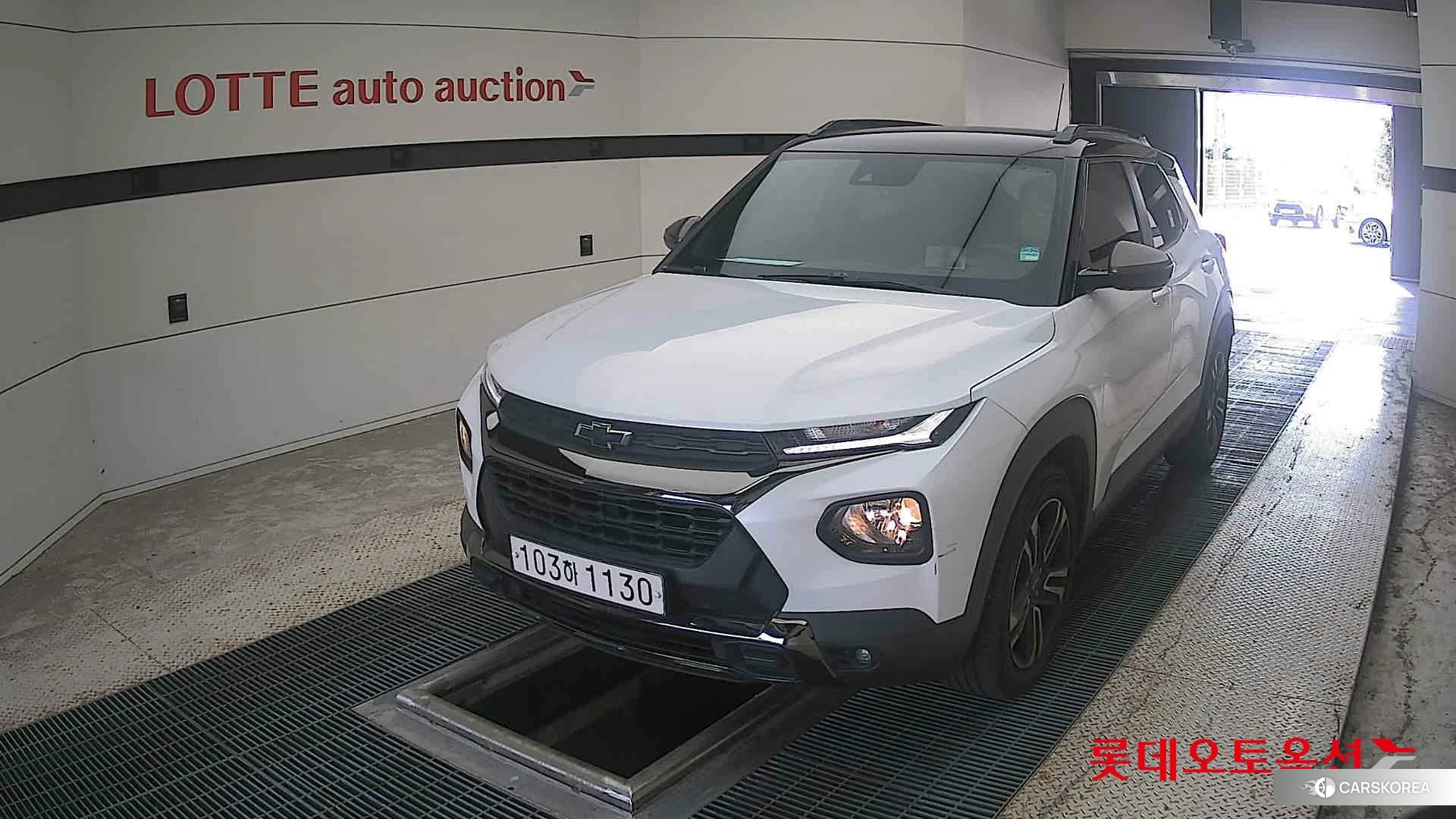 Korea G M TrailBlazer 1.35 Turbo FWD 2022 Белый из Кореи