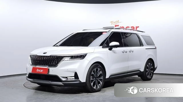 Kia Carnival 4th generation 2021 Белый из Кореи