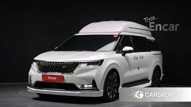Kia Carnival 4th generation 2023 Белый из Кореи