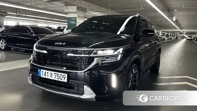 Kia The New Seltos 2023 Черный из Кореи