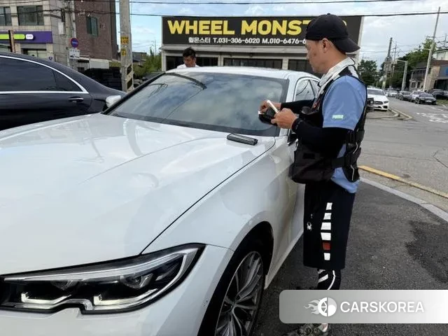 BMW 3 Series (G20) 2019 Белый из Кореи