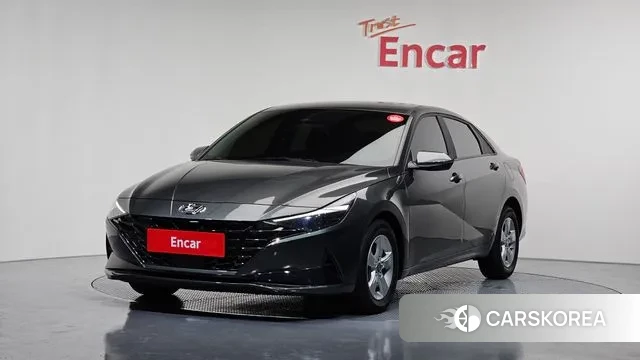 Hyundai Avante (CN7) 2021 Серый из Кореи