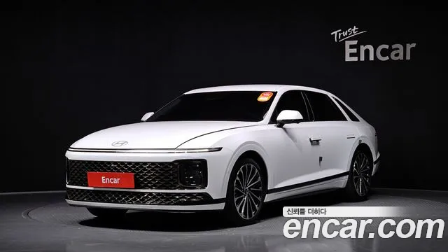 Hyundai Grandeur Hybrid (GN7) 2023 Белый из Кореи