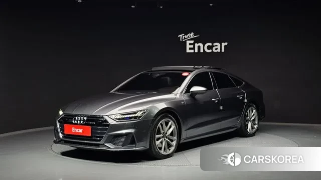 Audi A7 (4K) 2020 Серый из Кореи
