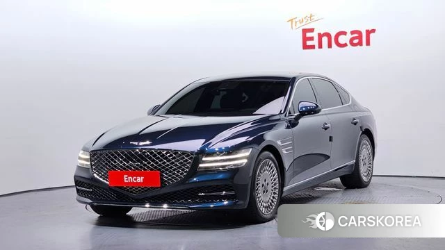 Genesis G80 (RG3) 2021 Синий из Кореи