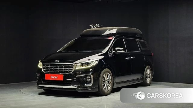 Kia The New Carnival 2019 Черный из Кореи