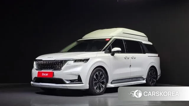 Kia Carnival 4th generation 2021 Белый из Кореи
