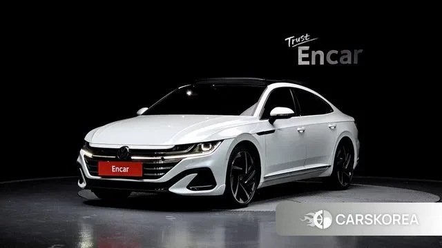 Volkswagen Arteon 2023 Белый из Кореи