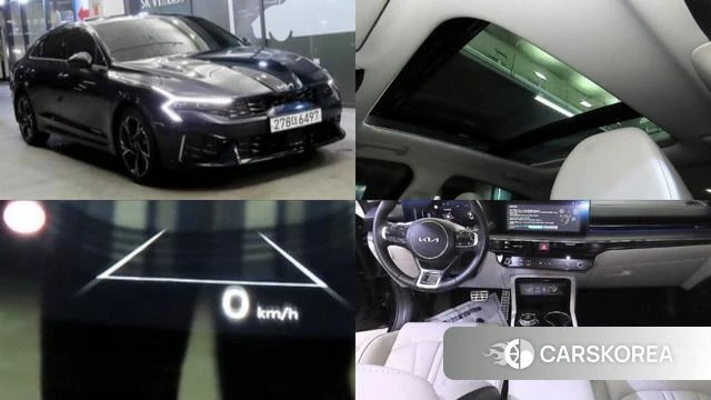 Kia The New K5 Hybrid 3rd generation 2024 Синий из Кореи