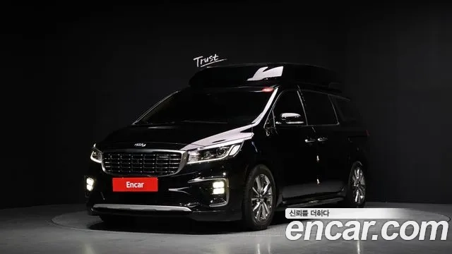 Kia The New Carnival 2019 Черный из Кореи