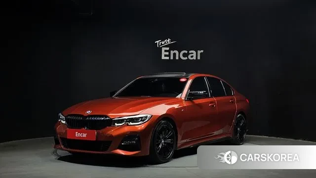 BMW 3 Series (G20) 2020 Оранжевый из Кореи