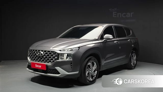 Hyundai The New Santa Fe 2022 Серый из Кореи