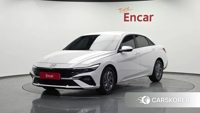 Hyundai The New Avante (CN7) 2025 Белый из Кореи