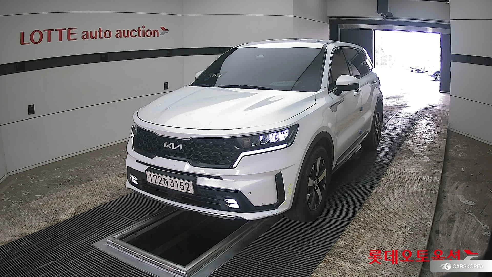 Kia Sorento 2023 Snow White Pearl (optional) из Кореи