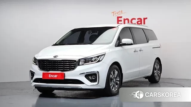 Kia The New Carnival 2018 Белый из Кореи