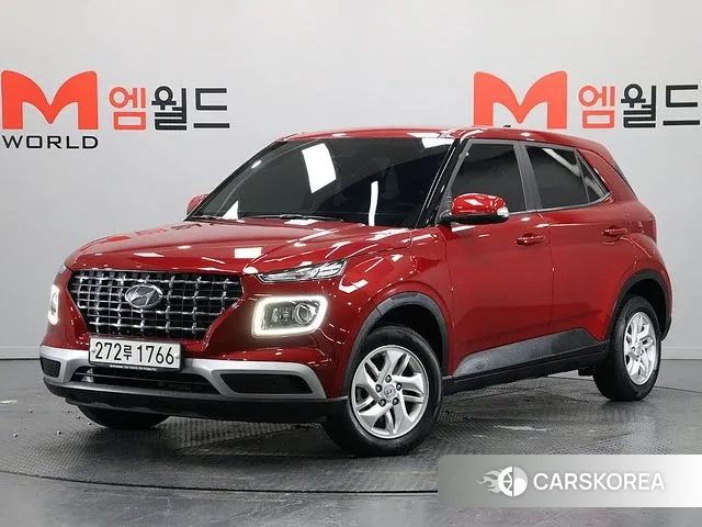 Hyundai Venue 2020 Красный из Кореи