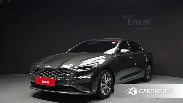 Kia K8 Hybrid 2023 Серый из Кореи