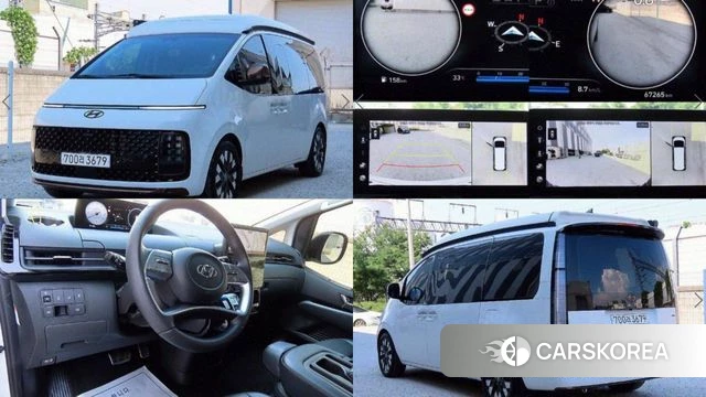 Hyundai Staria 2023 Белый из Кореи