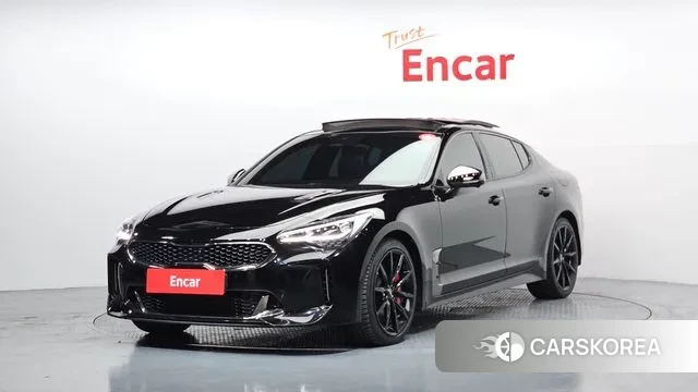 Kia Stinger Meister 2022 Черный из Кореи