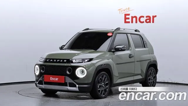 Hyundai Casper 2022 Светло-зеленый из Кореи