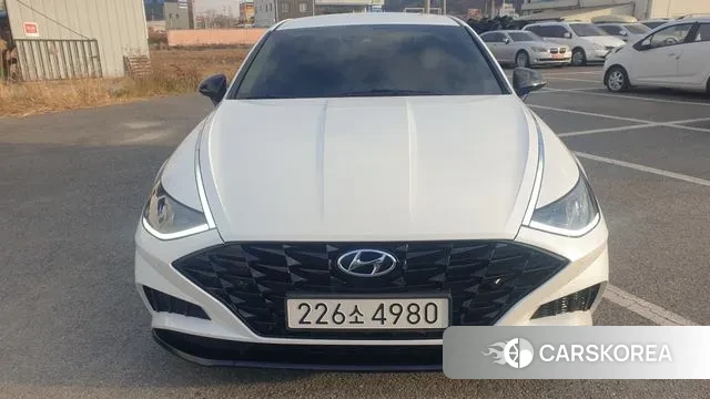 Hyundai Sonata (DN8) 2022 Белый из Кореи