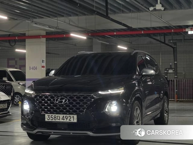 Hyundai Santa Fe TM 2019 Черный из Кореи