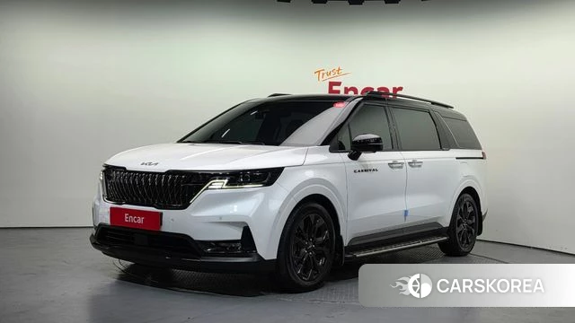 Kia Carnival 4th generation 2022 Белый из Кореи