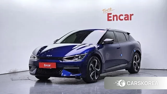 Kia EV6 2021 Синий из Кореи