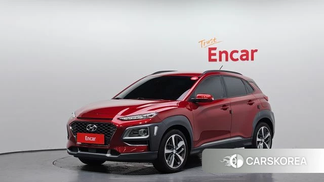 Hyundai Kona 2018 Красный из Кореи