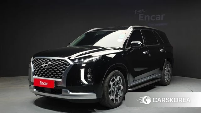 Hyundai Palisade 2021 Черный из Кореи