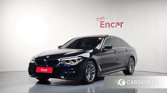 BMW 5 Series (G30) 2018 Черный из Кореи