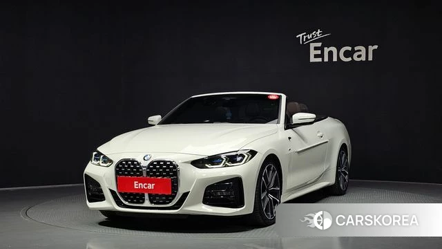 BMW 4 Series (G22) 2023 Белый из Кореи