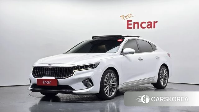 Kia K7 Premier Hybrid 2019 Белый из Кореи