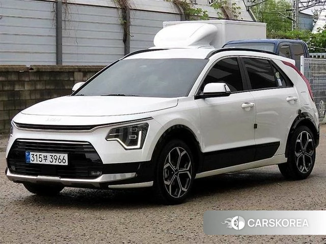 Kia Di Ol Nu Niro 2022 Белый из Кореи