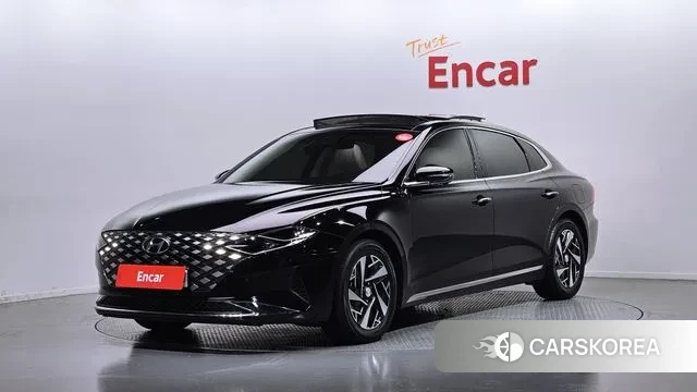 Hyundai The New Grandeur IG Hybrid 2022 Черный из Кореи
