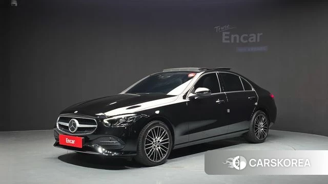 Mercedes-Benz C-Class W205 2022 Черный из Кореи
