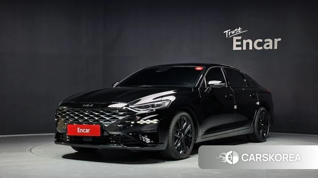 Kia K8 Hybrid 2022 Черный из Кореи