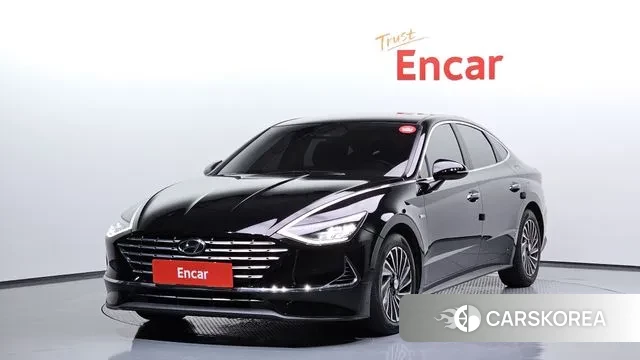 Hyundai Sonata Hybrid (DN8) 2019 Черный из Кореи