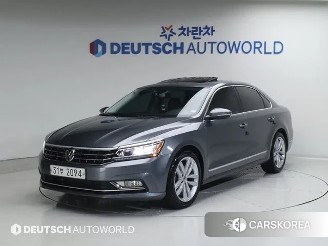 Volkswagen The New Passat 2018 Серый из Кореи