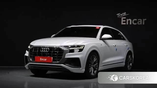 Audi Q8 (4M) 2021 Белый из Кореи