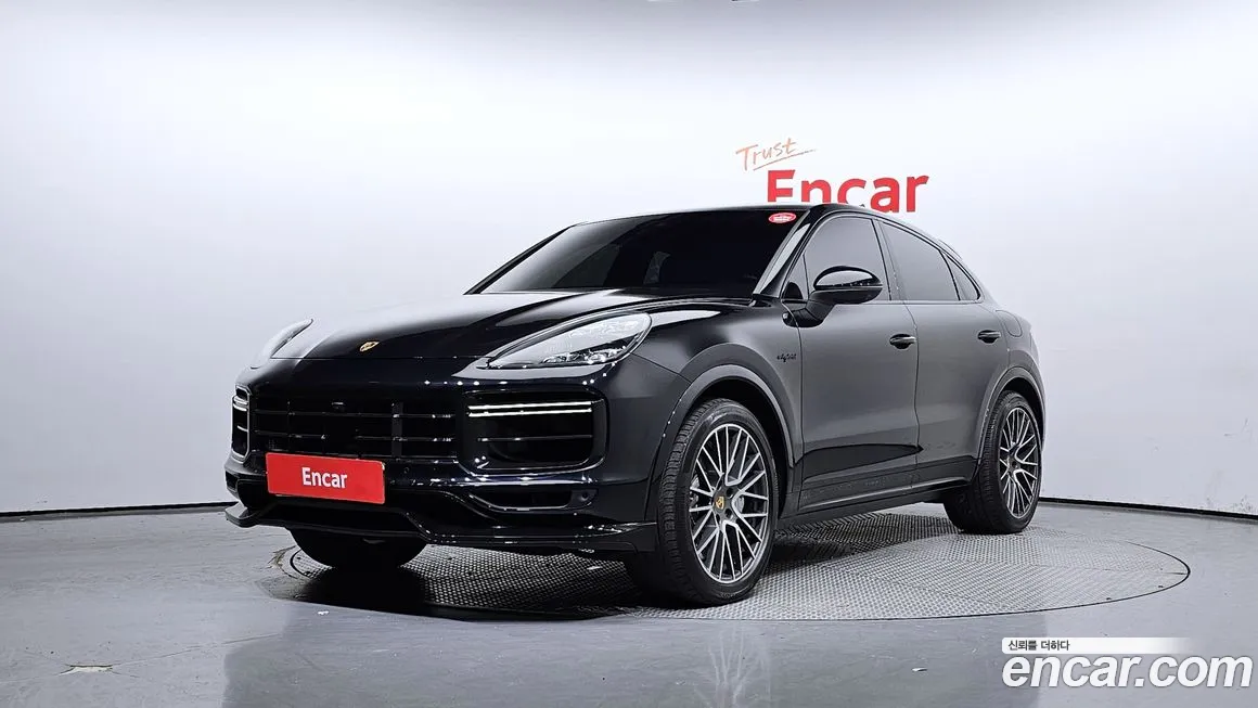Porsche Cayenne (PO536) 2020 Черный из Кореи