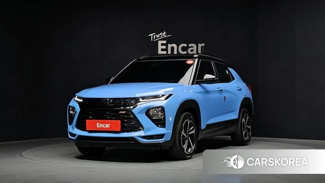 Chevrolet (GM Daewoo) Trailblazer 2022 Небесно-голубой из Кореи