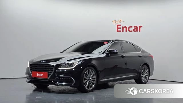 Genesis G80 2018 Черный из Кореи