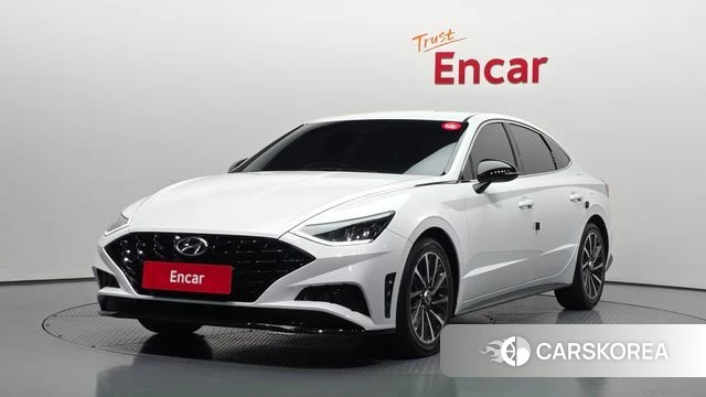 Hyundai Sonata (DN8) 2022 Белый из Кореи