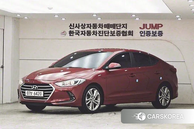 Hyundai Avante AD 2018 Красный из Кореи