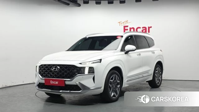 Hyundai The New Santa Fe 2021 Белый из Кореи